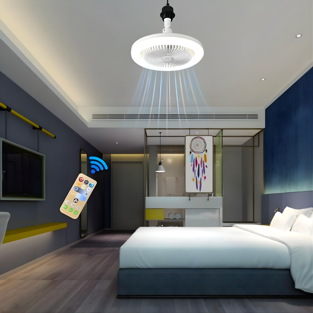 U 1 VENTILATOR I LED LUSTER