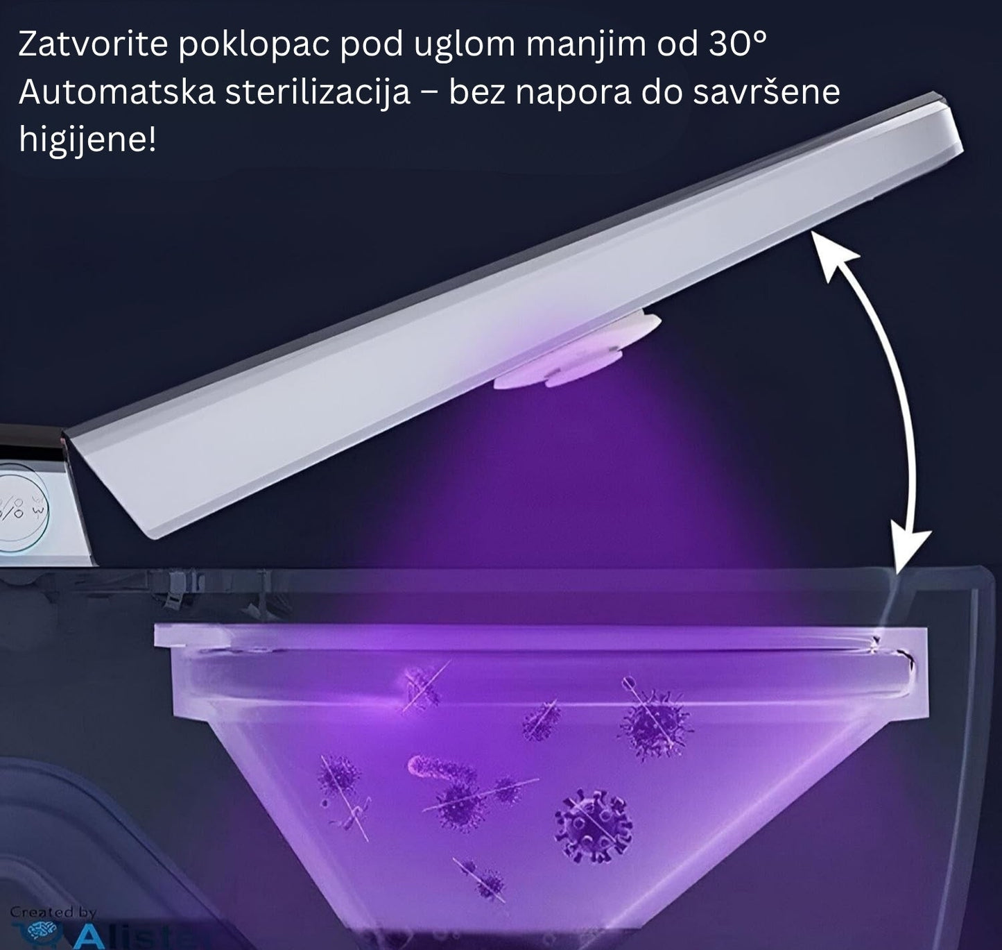 STERILIZATOR WC ŠOLJE