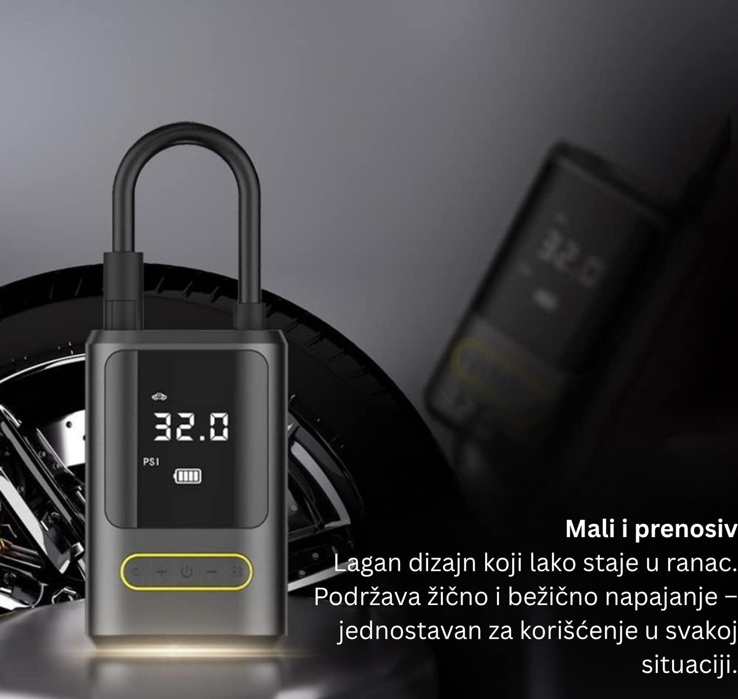 PRENOSIVA PUMPA SA LED LAMPOM